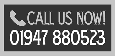Call us now on 01947 800523